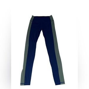 Victoria secret blue green neon knockout leggings
